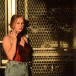 Photo denim vest