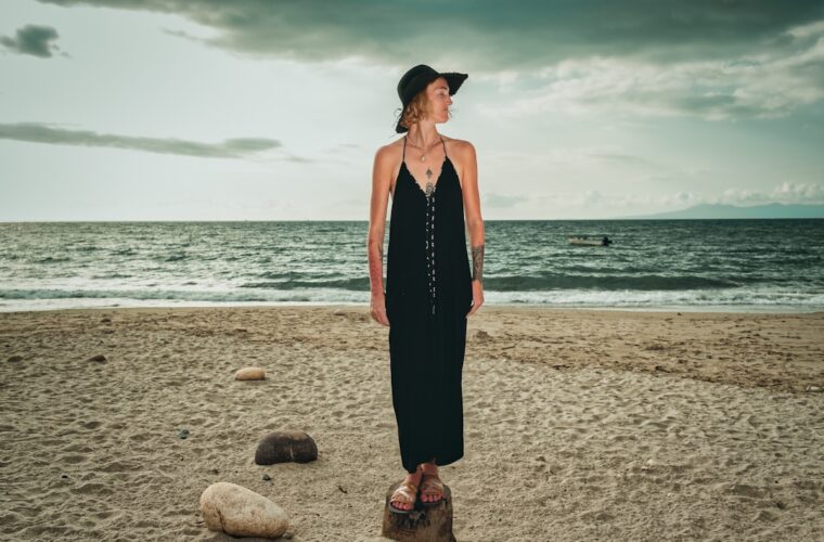 Photo black dress